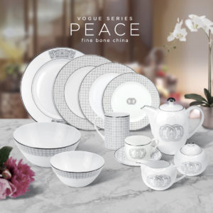 CHARLES MILLEN Signature Collection Fine Bone China PEACE