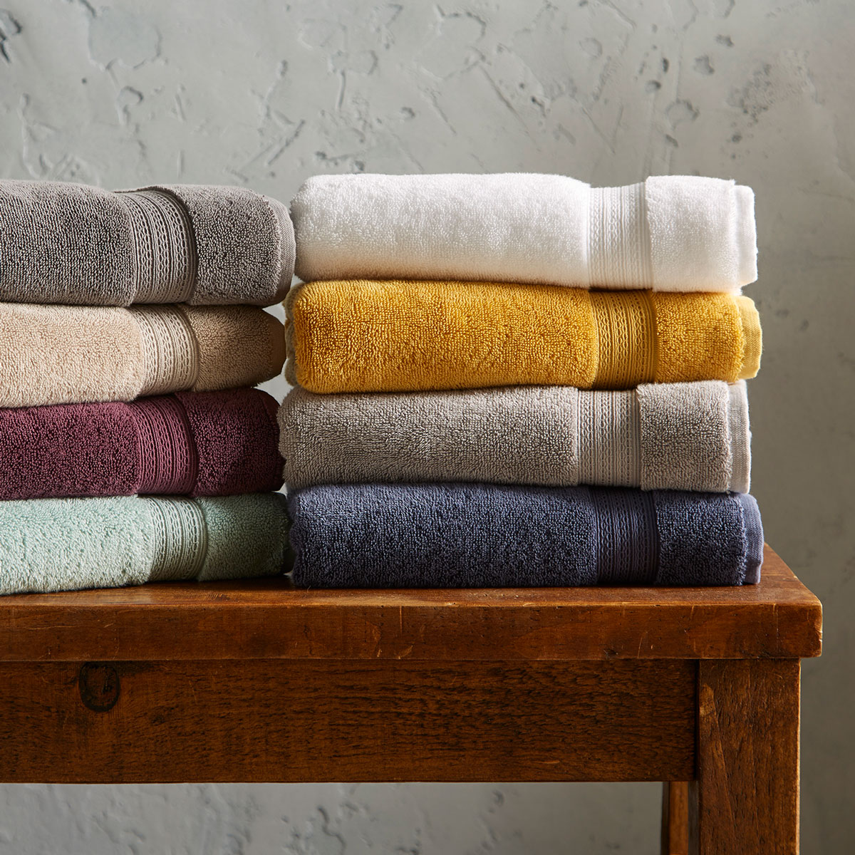 Christy ochre online towels