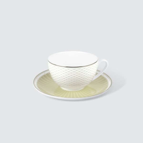 CHARLES MILLEN Signature Collection SAVOY 360ml Tea/Coffee Cup & Saucer