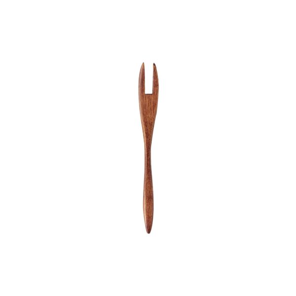 TSURU Japanese Dining Collection Wooden Cutlery - Fruit Fork 14cm – ISD531108