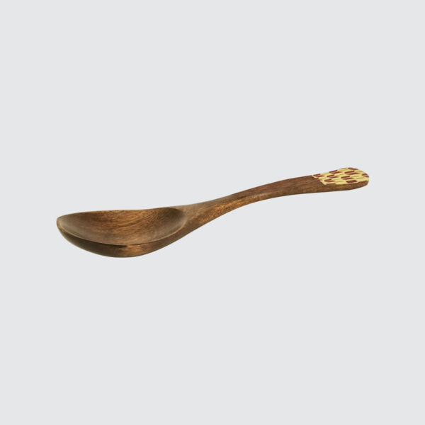 TSURU Japanese Wooden Dinner Spoon - 17.5cm - Image 6