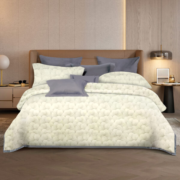 CHARLES MILLEN Signature Collection 100% Supreme Long Staple Cotton Bed Linen (Shoji Cream) - TALIA - Image 3