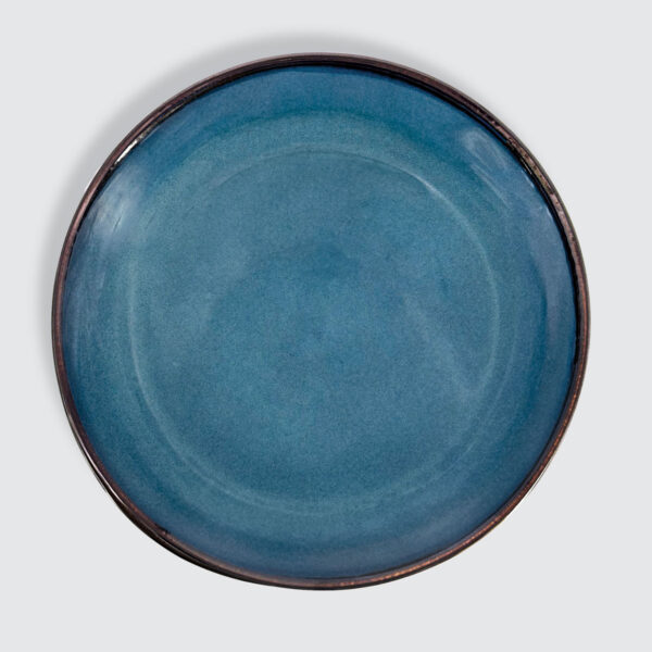 SOIRÉE by CHARLES MILLEN CHIQUE Tableware 10.6" Dinner Plate (Blue) - CANDÉRE