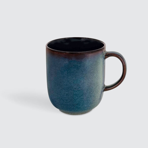 SOIRÉE by CHARLES MILLEN CHIQUE Tableware 420ml Tea/Coffee Mug (Blue) - CANDÉRE