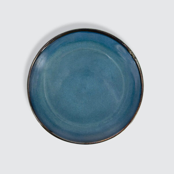 SOIRÉE by CHARLES MILLEN CHIQUE Tableware 8" Dessert Plate (Blue) - CANDÉRE