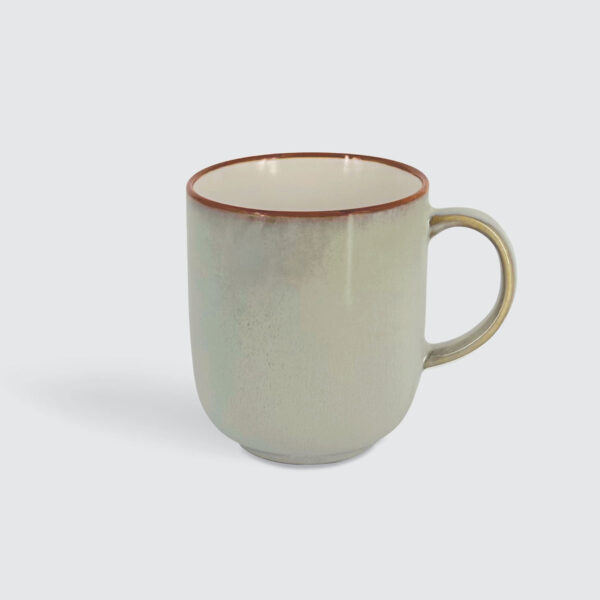 SOIRÉE by CHARLES MILLEN CHIQUE Tableware 420ml Tea/Coffee Mug (Light Grey) - CANDÉRE