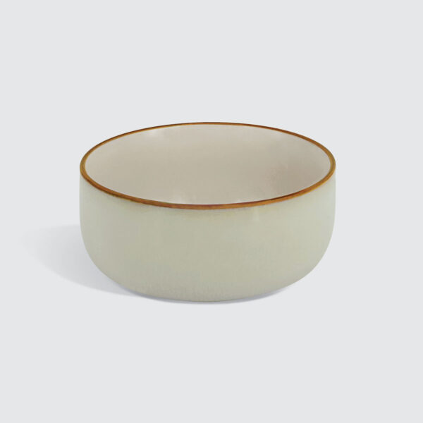 SOIRÉE by CHARLES MILLEN CHIQUE Tableware 5.75" Cereal Bowl (Light Grey) - CANDÉRE