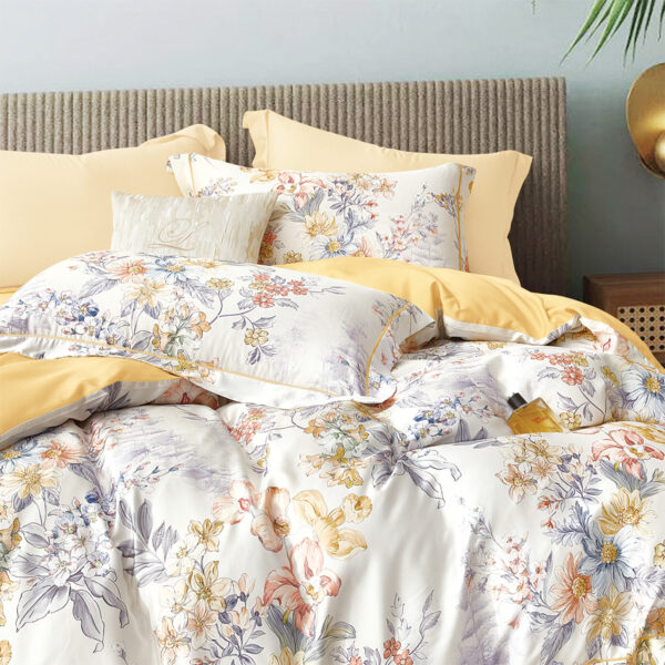 SUZANNE SOBELLE® – 100% Lyocell Fibre Bed Linen (SS-K) – SOLEIL (BLOOMSBURY series)