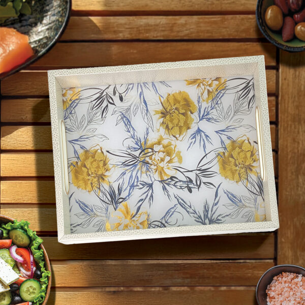 CHARLES MILLEN Signature Collection Rectangular Serving Tray (S/M/L) – AURELIA (VOILÀ series)