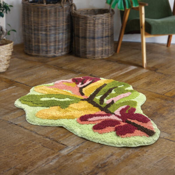 CHARLES MILLEN Signature Collection TAPESTRY 100% Microfibre Anti-Slip Mat - OAKLEY - Image 2