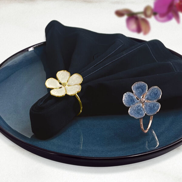 CHARLES MILLEN Signature Collection Napkin Ring 4pc Set – VALLIA
