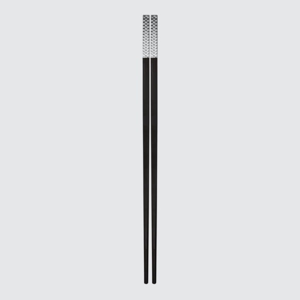 CHARLES MILLEN Signature Collection Luxury Chopsticks 2 Pairs Pack – Silver(CM-TT-65)