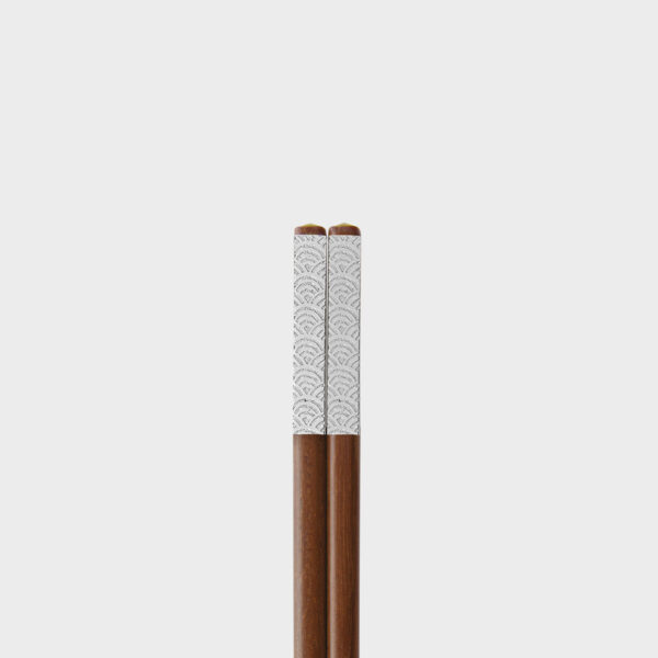 CHARLES MILLEN Signature Collection Luxury Chopsticks 2 Pairs Pack – Silver(CM-TT-58) - Image 3
