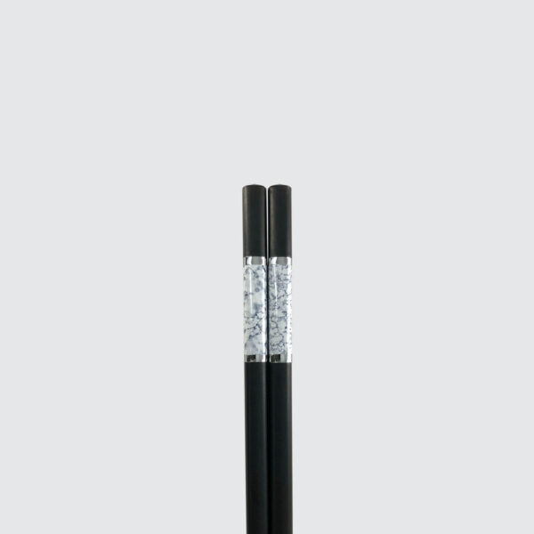 CHARLES MILLEN Signature Collection Luxury Chopsticks 2 Pairs Pack – Silver(CM-TT-60) - Image 3