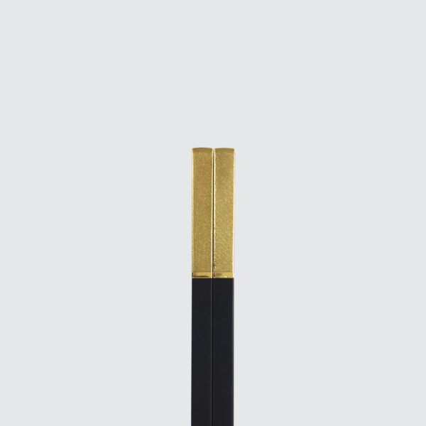 CHARLES MILLEN Signature Collection Luxury Chopsticks 2 Pairs Pack – Gold(CM-TT-62) - Image 3
