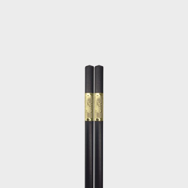 CHARLES MILLEN Signature Collection Luxury Chopsticks 2 Pairs Pack – Gold(CM-TT-66) - Image 3