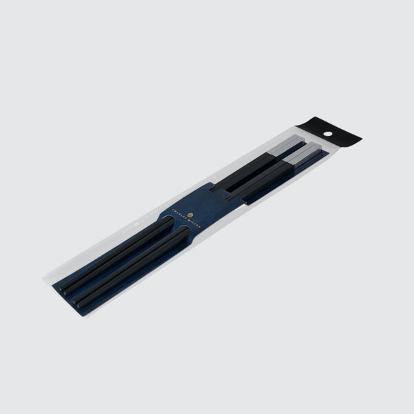 CHARLES MILLEN Signature Collection Luxury Chopsticks 2 Pairs Pack – Silver(CM-TT-63) - Image 4
