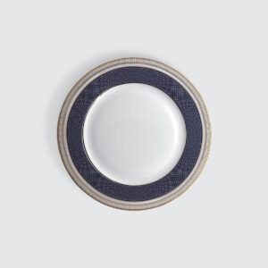 CHARLES MILLEN Signature Fine Bone China Collection 7" Rimmed Side Plate – BLEUE