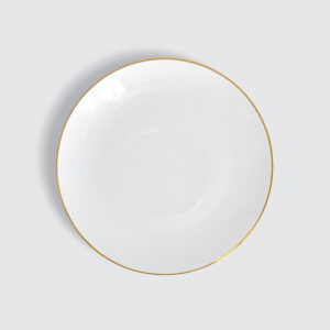 CHARLES MILLEN Signature Fine Bone China Collection 6.5" Coupe Side Plate – GOLD