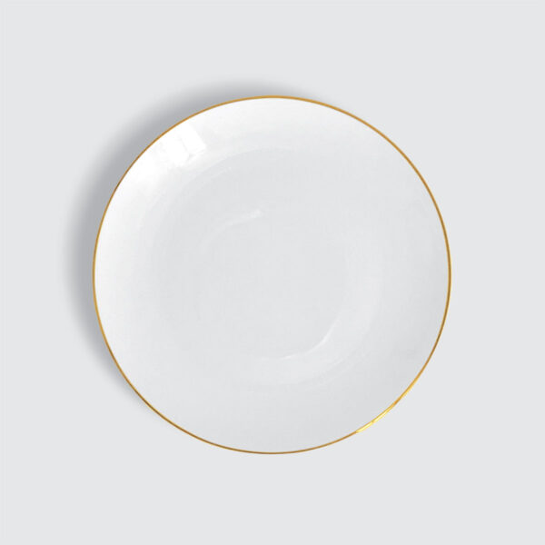 CHARLES MILLEN Signature Fine Bone China Collection 6.5" Coupe Side Plate – GOLD