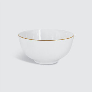 CHARLES MILLEN Signature Fine Bone China Collection 7" Noodle Bowl – GOLD