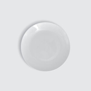 CHARLES MILLEN Signature Fine Bone China Collection 8.5" Coupe Dessert Plate – IVOIRE