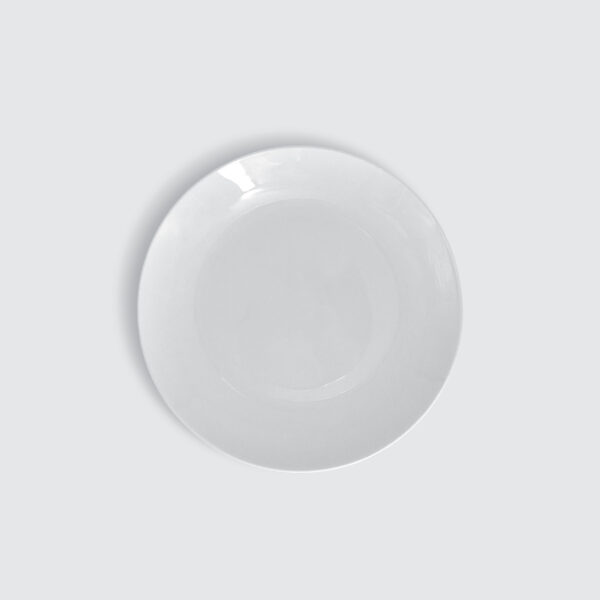 CHARLES MILLEN Signature Fine Bone China Collection 8.5" Coupe Dessert Plate – IVOIRE