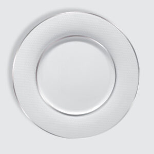 CHARLES MILLEN Signature Fine Bone China Collection 10.5" Rimmed Dinner Plate – PAROS