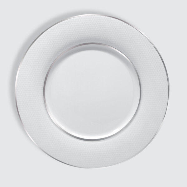 CHARLES MILLEN Signature Fine Bone China Collection 10.5" Rimmed Dinner Plate – PAROS