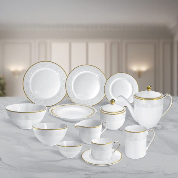 CHARLES MILLEN Signature Fine Bone China Collection Creamer (260ml) – RENAISS - Image 2