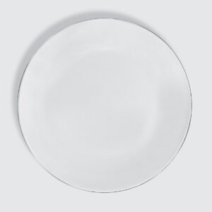 CHARLES MILLEN Signature Fine Bone China Collection 10.25" Coupe Dinner Plate – PLATINUM