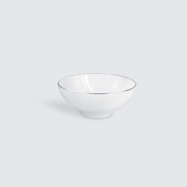 CHARLES MILLEN Signature Fine Bone China Collection 3.15" Sauce Bowl – PLATINUM