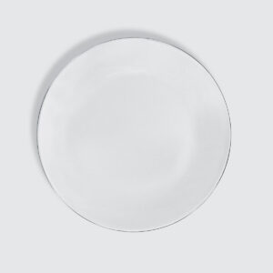 CHARLES MILLEN Signature Fine Bone China Collection 8.25" Coupe Dessert Plate – PLATINUM