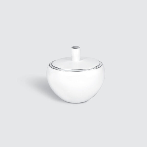 CHARLES MILLEN Signature Fine Bone China Collection Sugar Bowl/ (220ml) – PLATINUM
