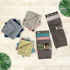 MILTON HOME Studio 100% Microfibre Rag Set – BESS
