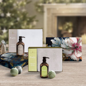 CHARLES MILLEN Signature Collection REGALIA Tea SPA Bath Essentials Showel Gel + 1 Piece LOFT Sports Bath Towel Gift Set - REVIBE