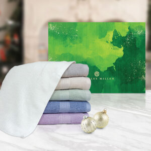 CHARLES MILLEN Signature Collection 1 Piece Bamboo Cotton Bath Towel Gift Set – BOSTON