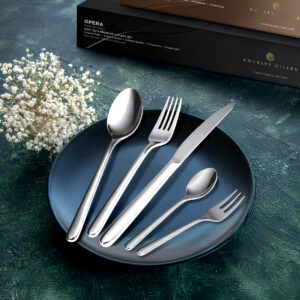 CHARLES MILLEN Signature Collection 20pc/30pc Cutlery Set in Gift Box (Stainless Steel) – OPERA