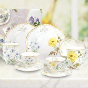 SOIRÉE by CHARLES MILLEN BOTANIQUE 8 Piece Garden Tea Set – Buttercup