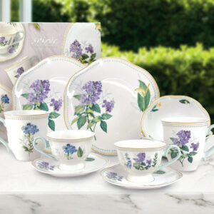 SOIRÉE by CHARLES MILLEN BOTANIQUE 8 Piece Garden Tea Set – Lilac